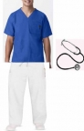 HS Prof. Health Careers Clinic Uniform Package including Embroidered Wilson Tech logo